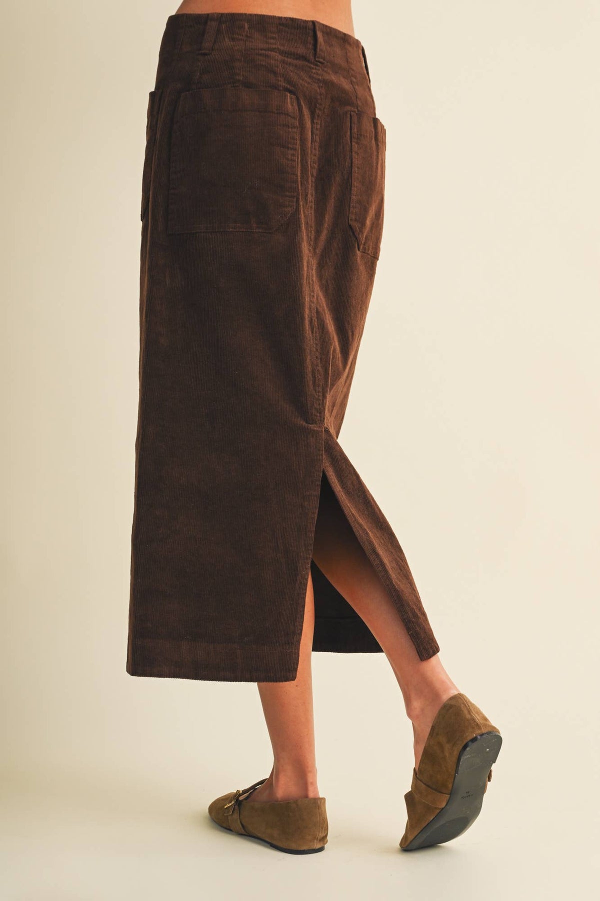 Shawn Corduroy Skirt