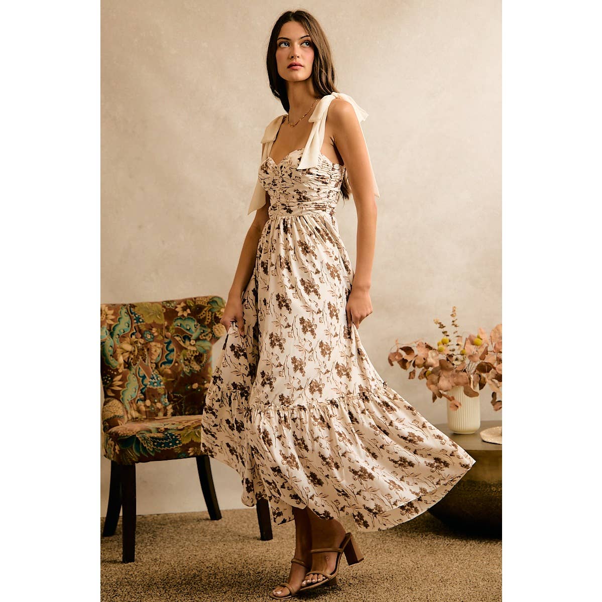 Tate Ribbon Strap Dress