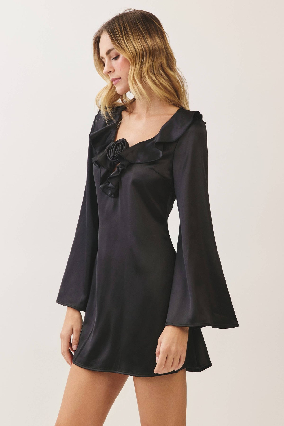 Rosie Ruffle Mini Dress