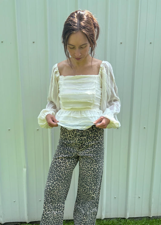 Blair Ruffle Top
