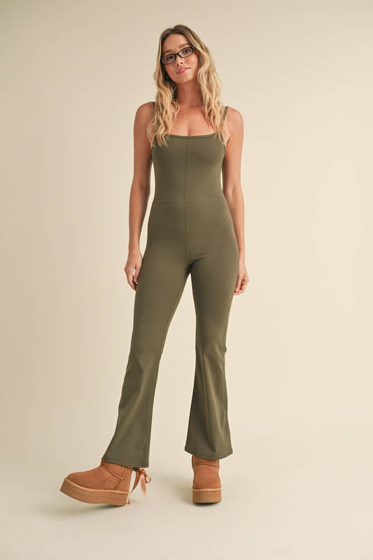 Autumn Flare Jumpsuit